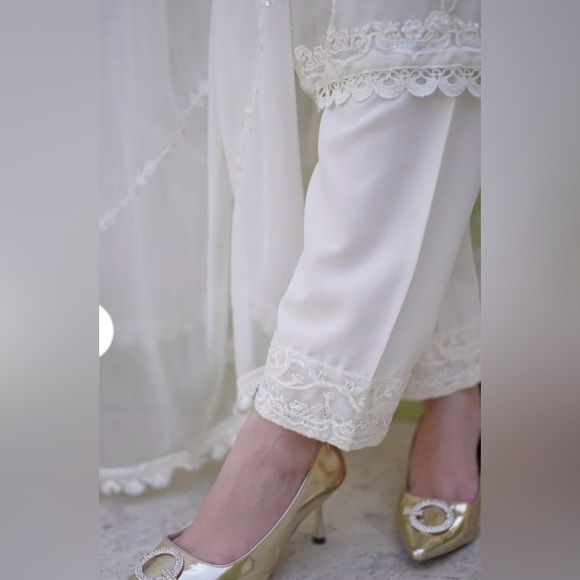 Indian Pakistani salwar Kameez dupatta Party wear - Picture 5 of 5